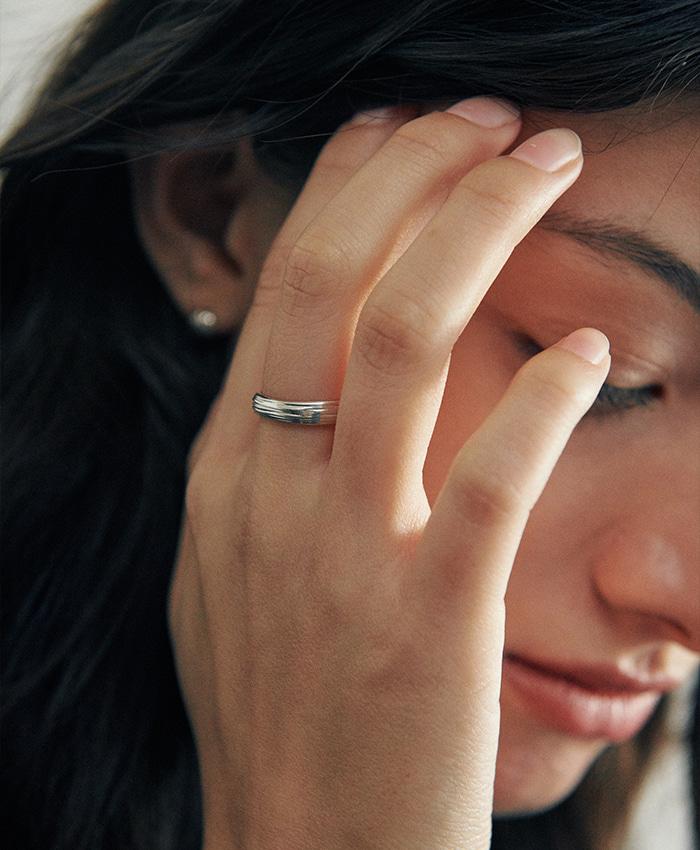 [2차 리오더][925 silver] Cinq.silver.214 / mini conto ring
