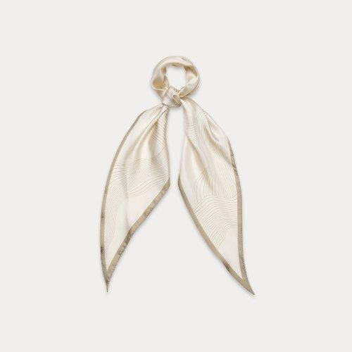 다이아몬드 스카프 라인웨이브_베이지 MGDMLWBLK