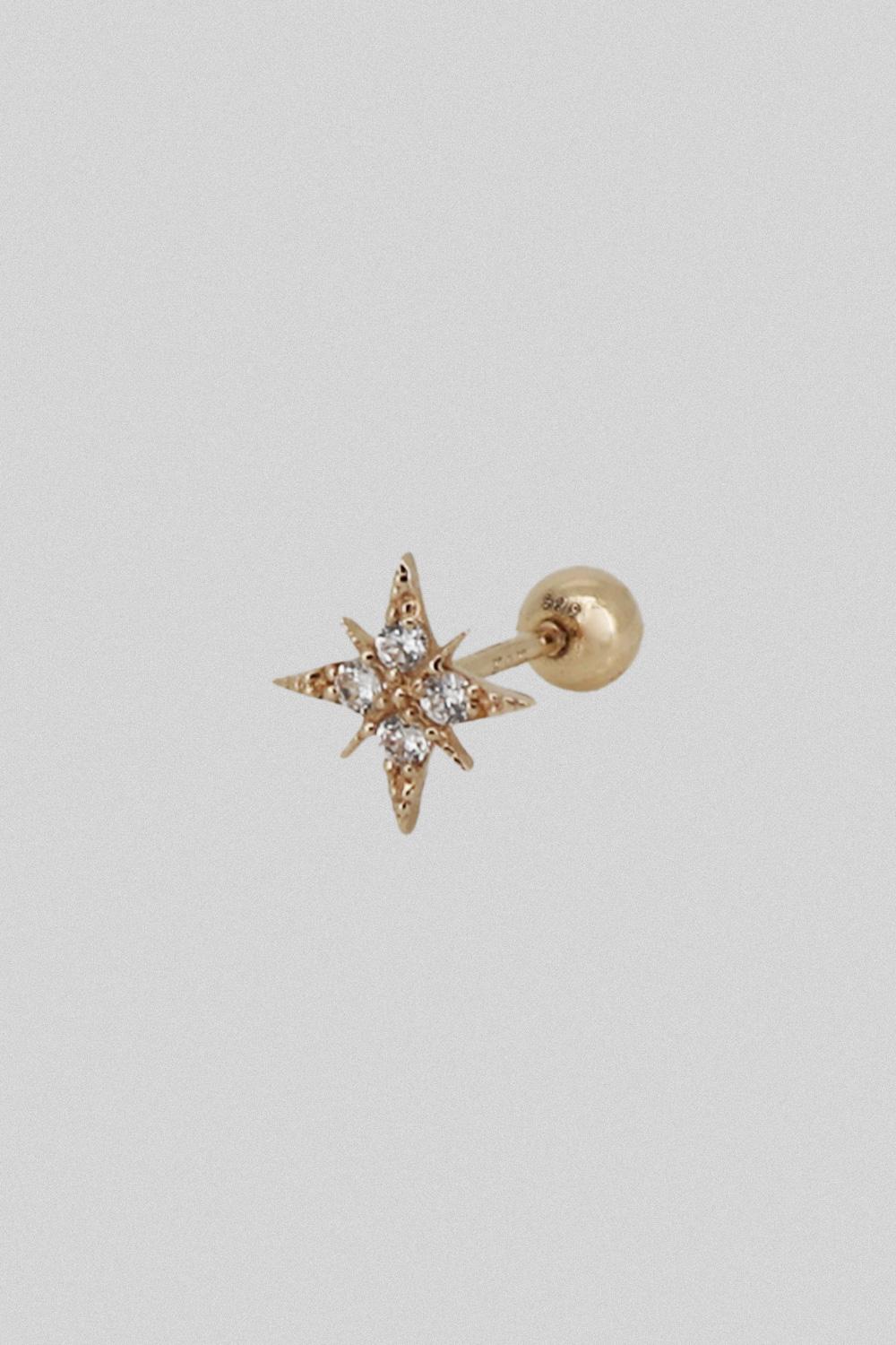 14k twinkle piercing