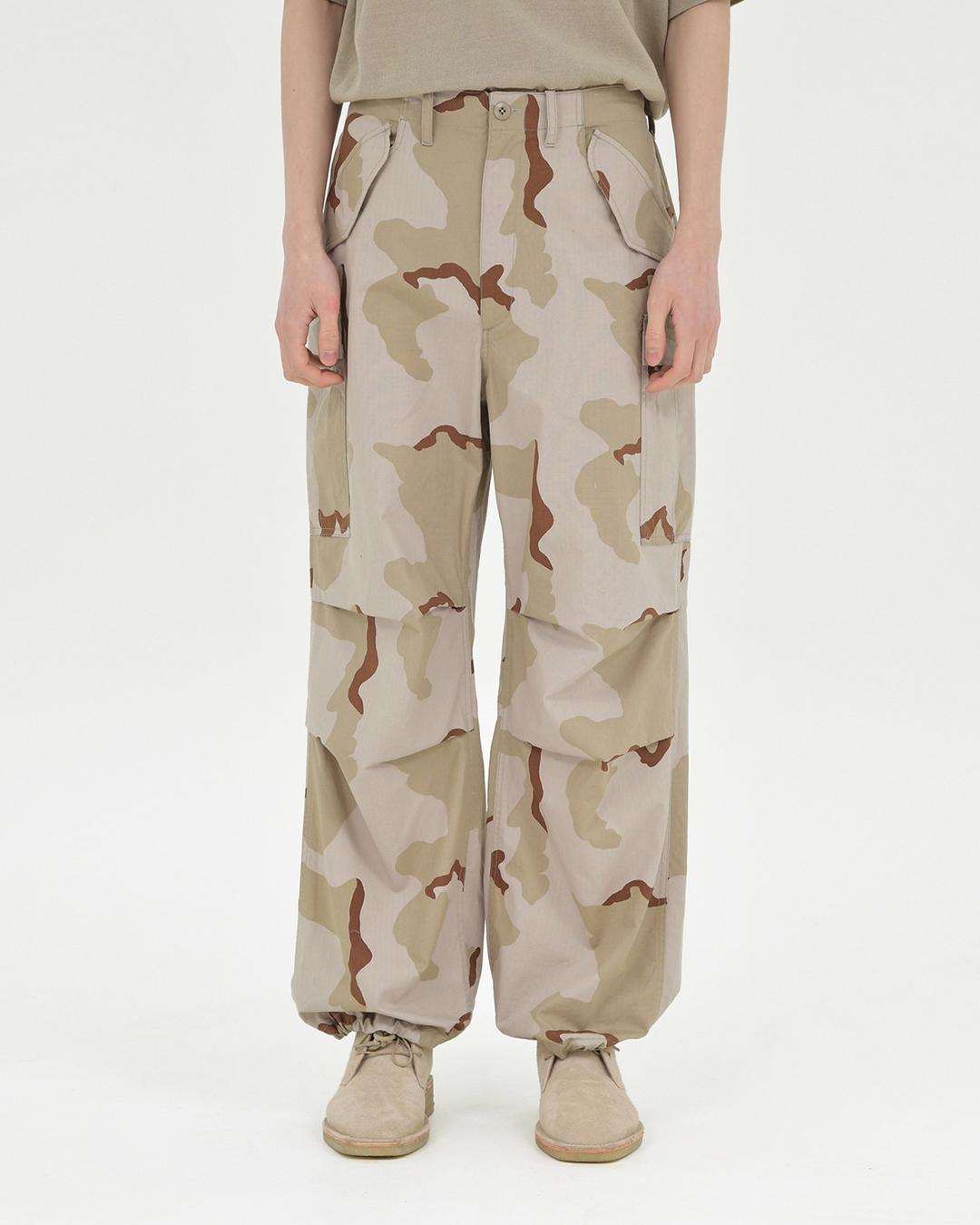 23FW Military Field Pants, Desert Camo