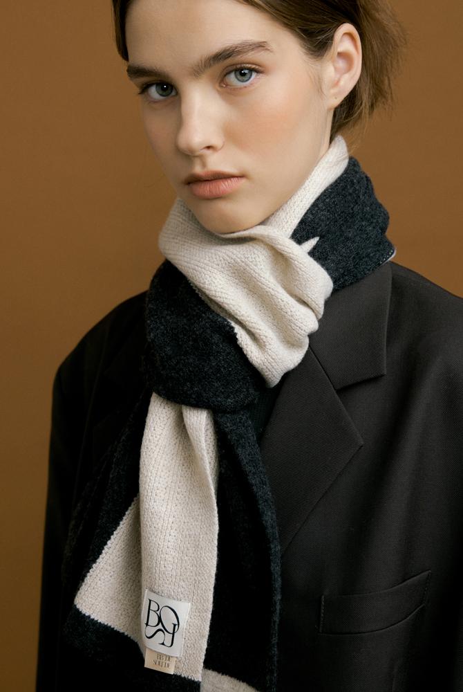 edie muffler - charcoal