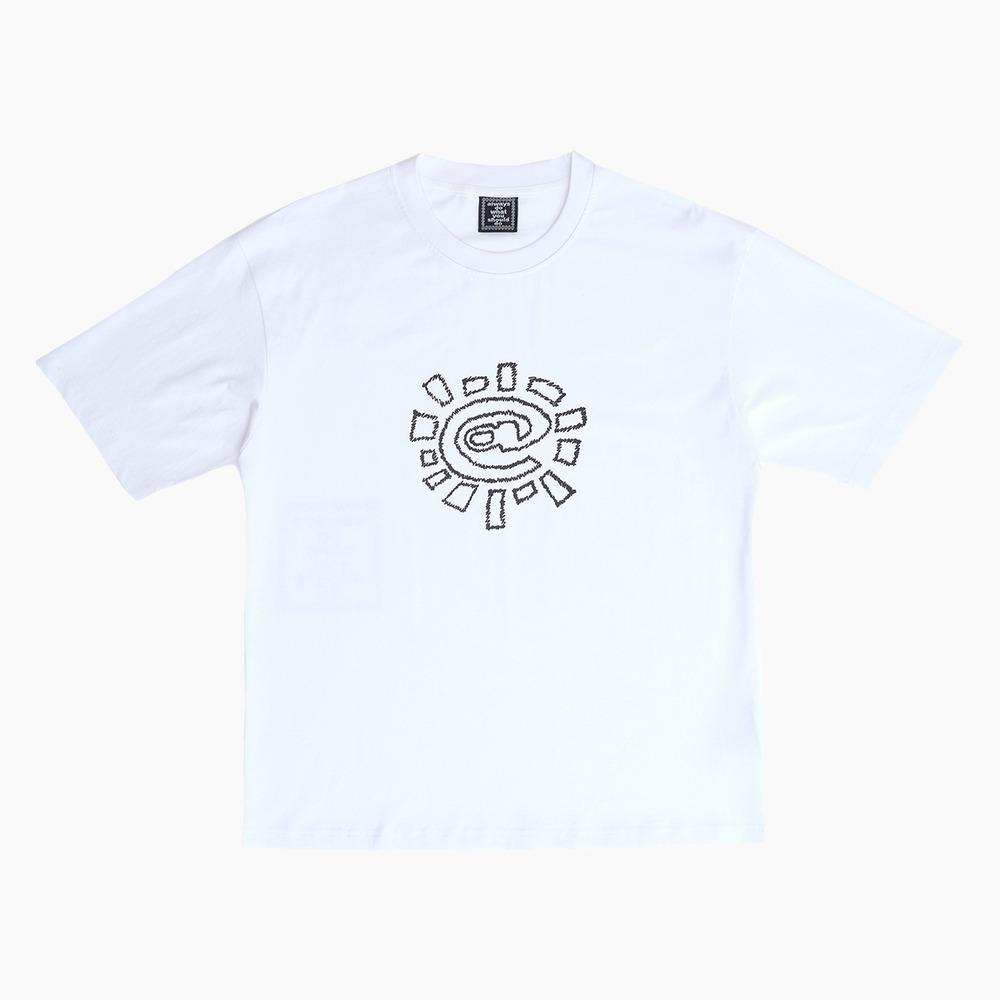 ADWYSD Sketchy @sun Tshirt "White\"