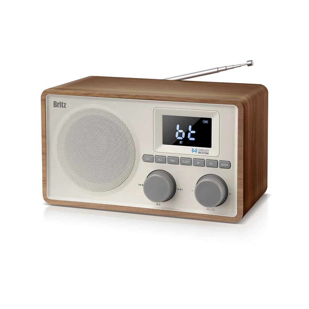 브리츠 BZ-V1 블루투스 스피커 휴대용 레트로 감성 라디오