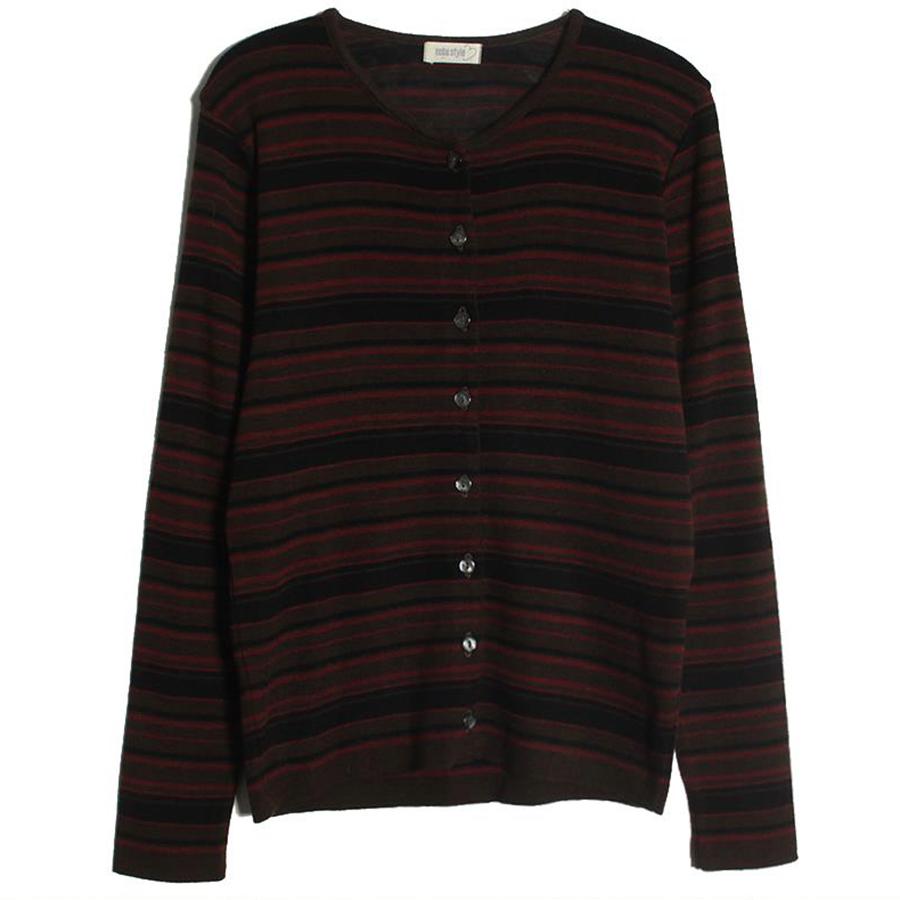 stripe cardigan