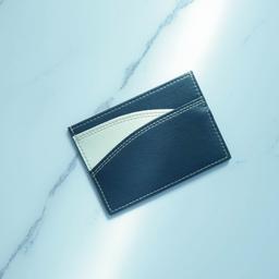 [파도오브서울] Glassy Navy 카드지갑 ( 커플카드지갑 )