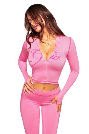 BLARE HOODIE - NEON PINK