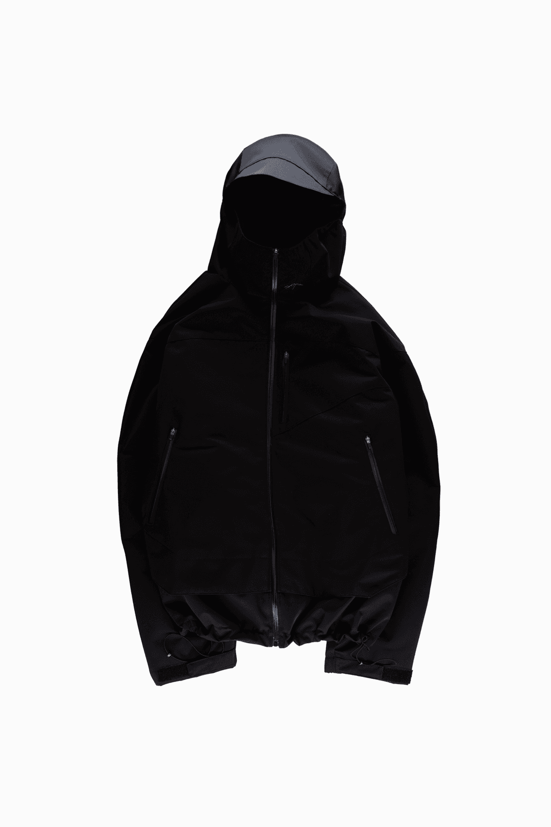 3L shell parka (black color)