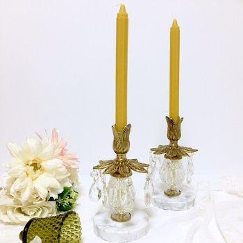 엔틱 캔들 홀더_크리스탈비즈