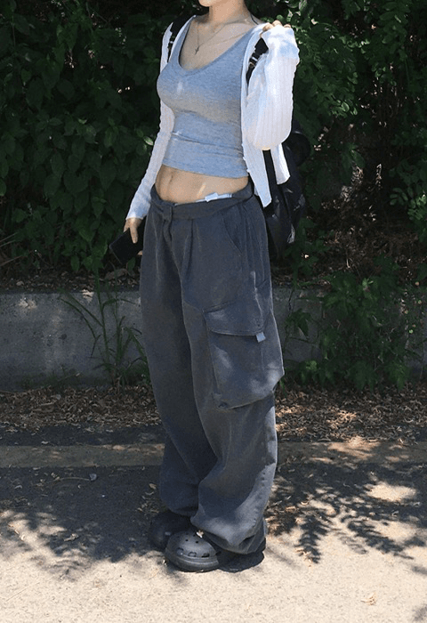 이즈이즈 summer pig cargo pants [3c]