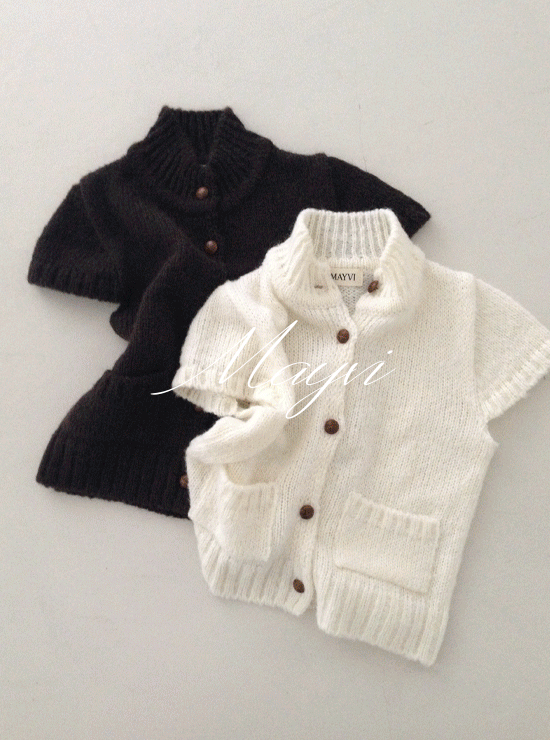 언더비 [윈터비❄️/Mayvi/하객룩] Muffin 카라 버튼 가디건 (3 color), 알파카 5%, 울 20%
