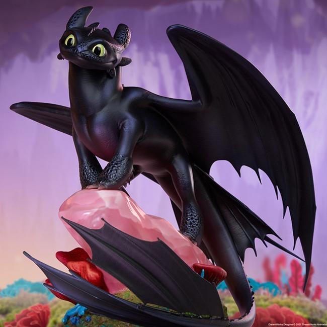 [SIDESHOW]1/6 스케일 드래곤 길들이기 - 투슬리스 스태츄 200615