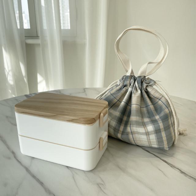 스텐 도시락통 직장인 보온 도시락 샐러드 예쁜 런치박스 전자레인지 밀프랩 용기 피크닉 가방