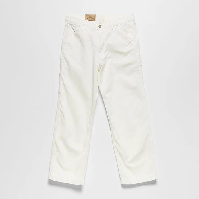 덩거리핏 트윌 카펜터 팬츠 (WHITE)