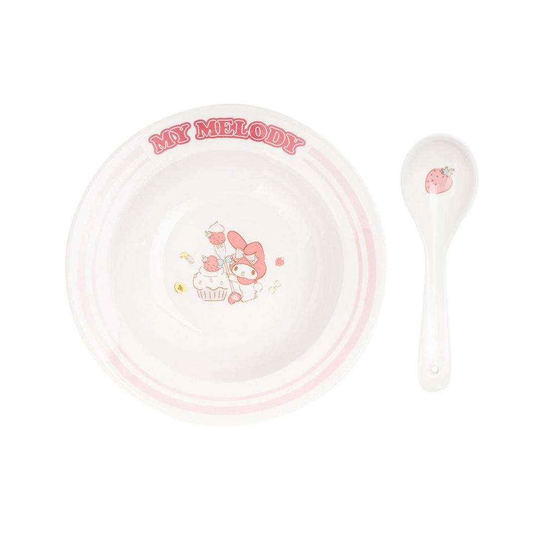 산리오 세라믹 요거트볼세트 마이멜로디