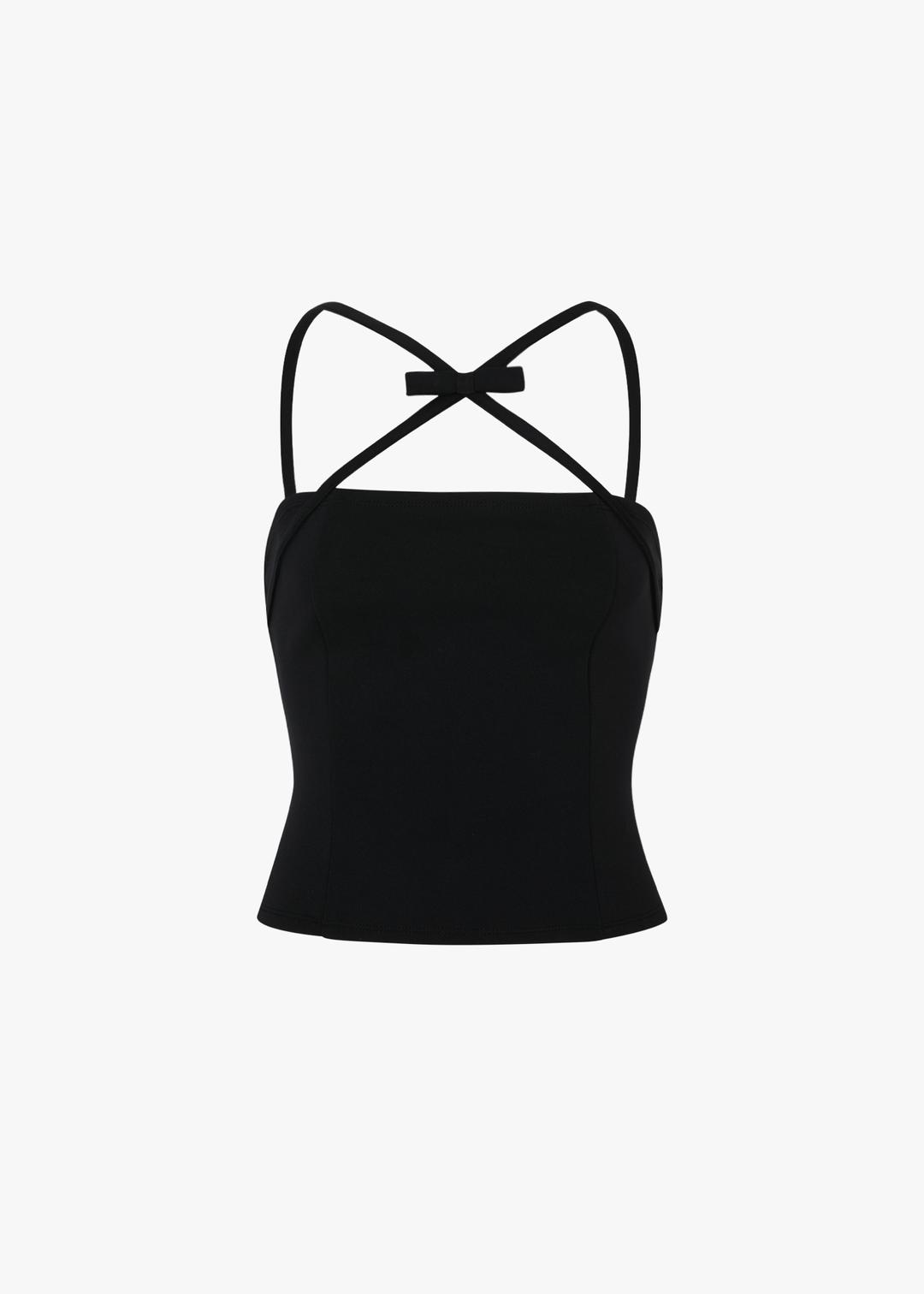 리본 홀터 탑