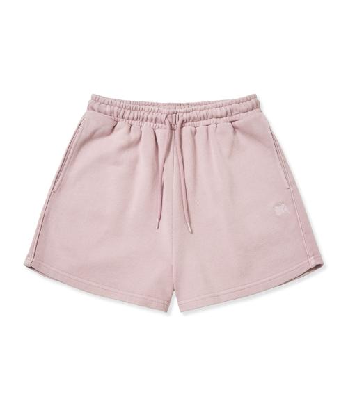 W TAG PIGMENT SHORTS - INDY PINK
