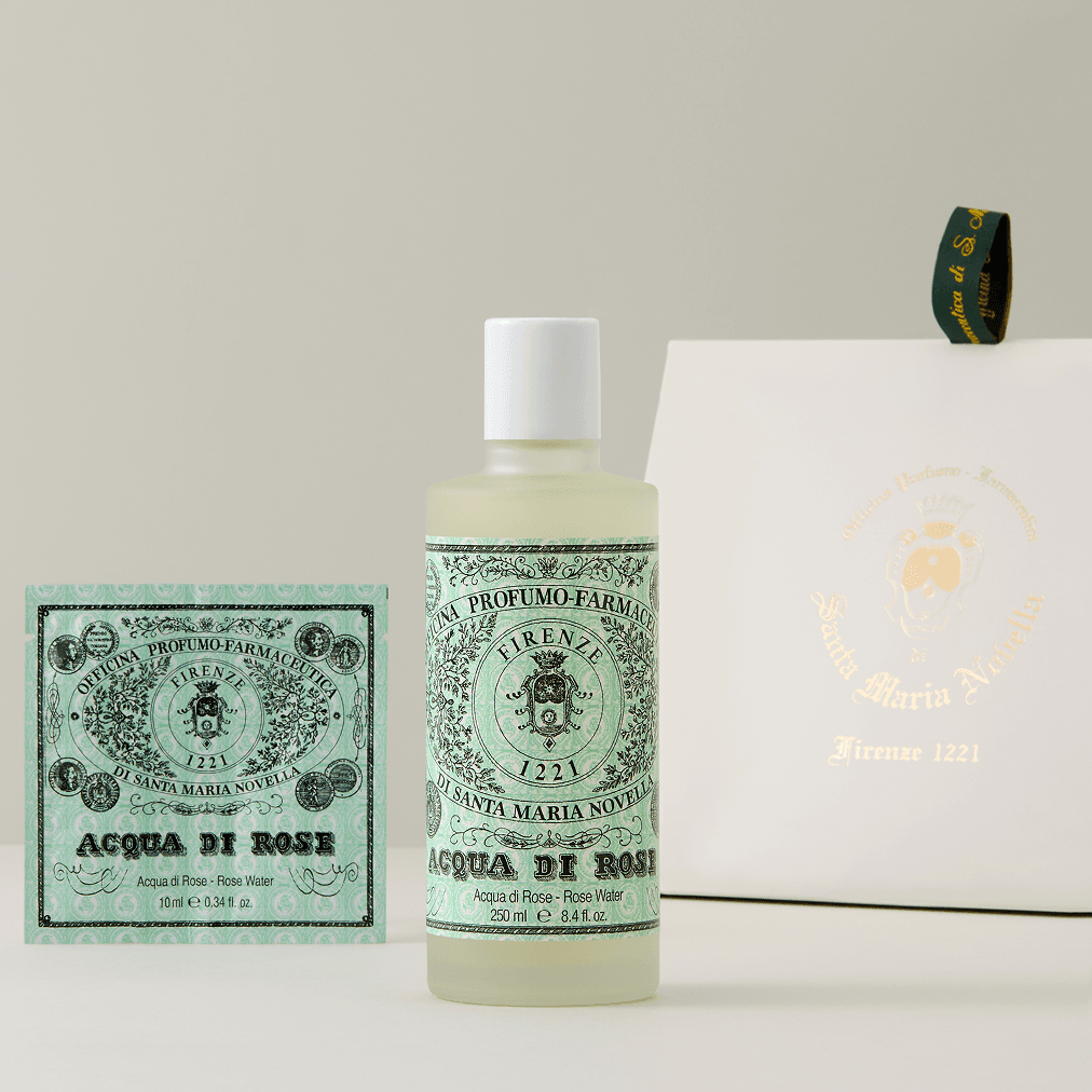 [단독+포장]"장미수토너" 아쿠아 디 로즈 250ml 선물세트 (+장미수 10ml)