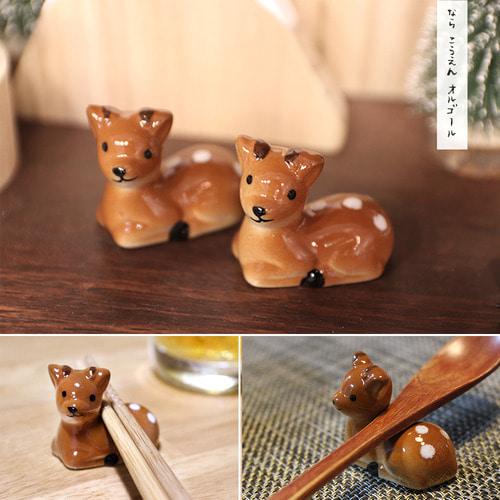 나라 사슴 젓가락 받침대 2개 SET - 3차재입고