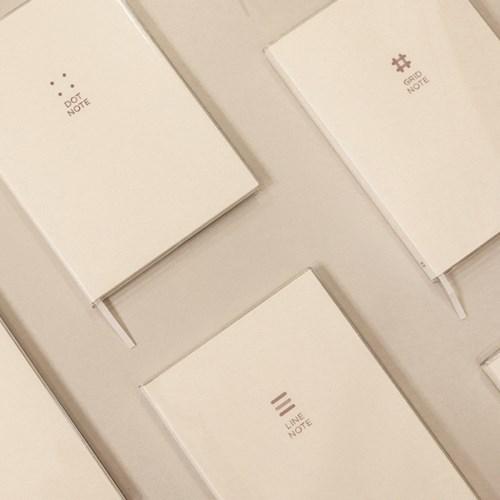 채우다 불렛저널 다이어리 그리드 도트 라인 노트