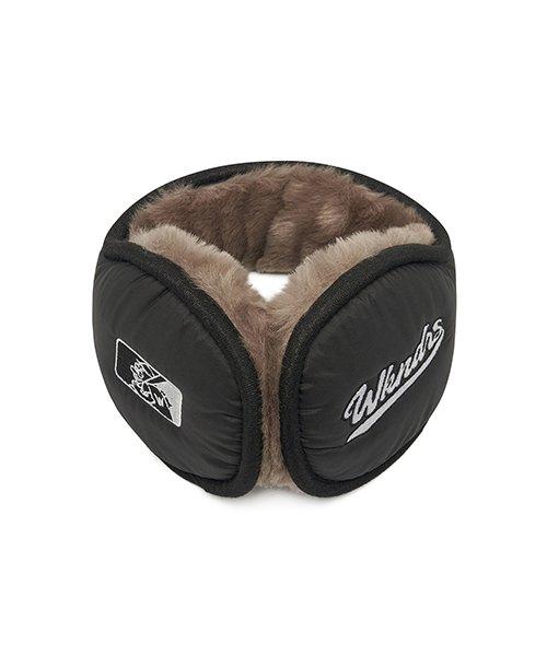 PUFFER EAR MUFFS (BLACK)