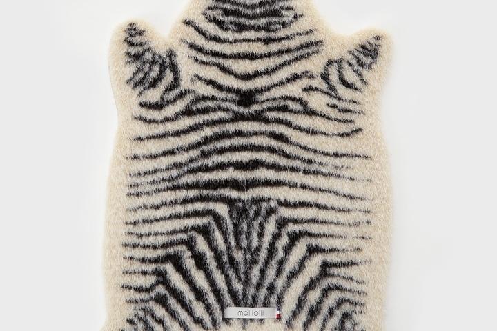 ZEBRA PETIT RUG 에코퍼 미니 러그 코스터 테이블매트-2size