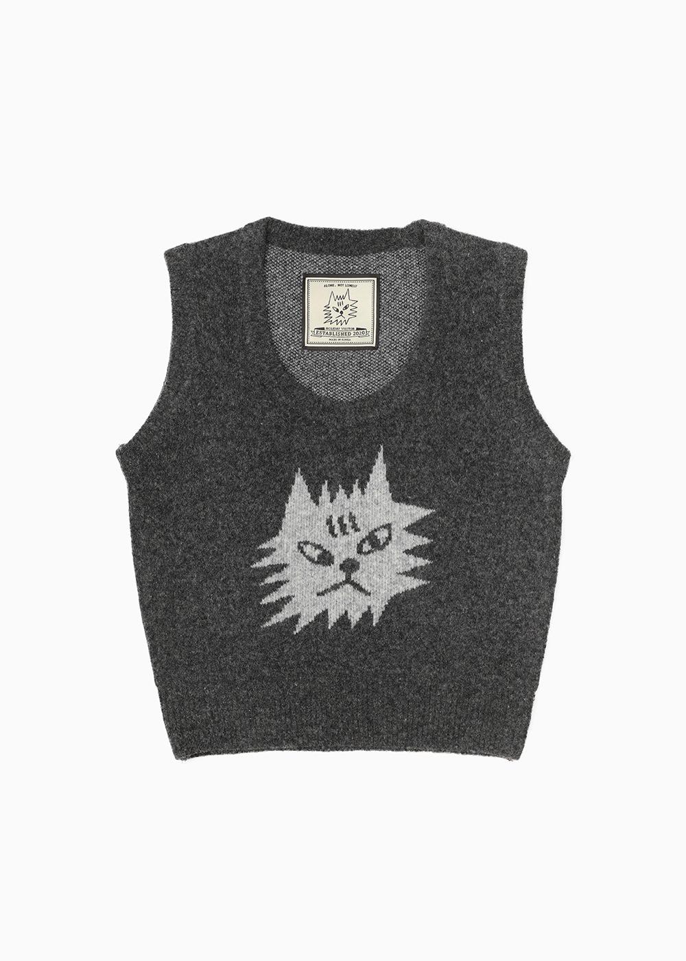매드캣 베스트 - 그레이