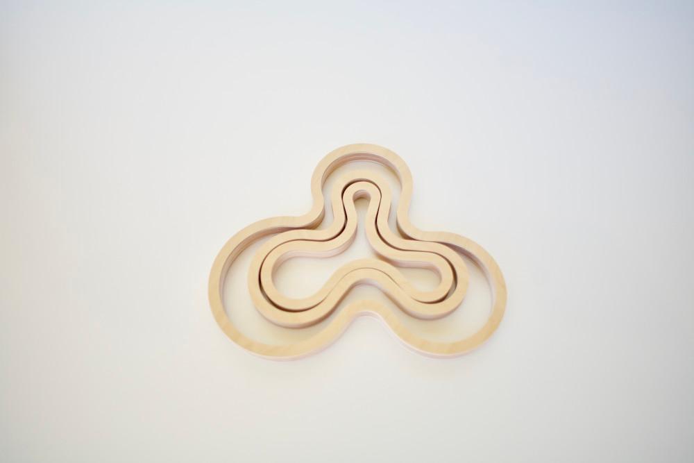 Majamoo Pot stand S M L set (Birch)