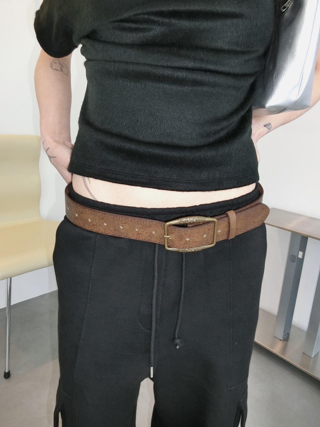 Vintage Brown Belt