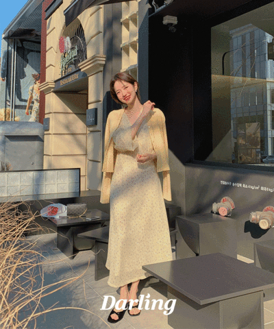 [MADE]프리지아 가든 랩 원피스