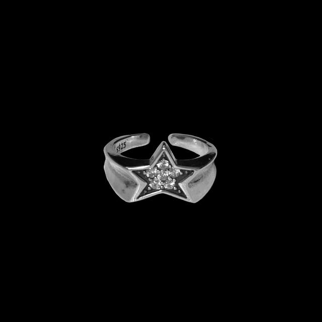 CUBIC STAR RING