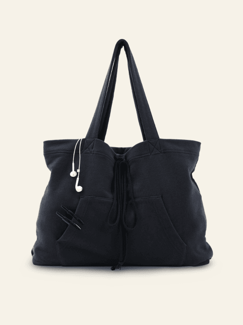 후디 쇼퍼백 (네이비)