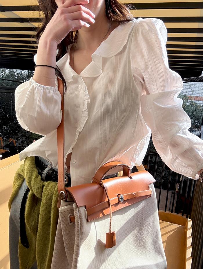 베루 블라우스 *아이보리