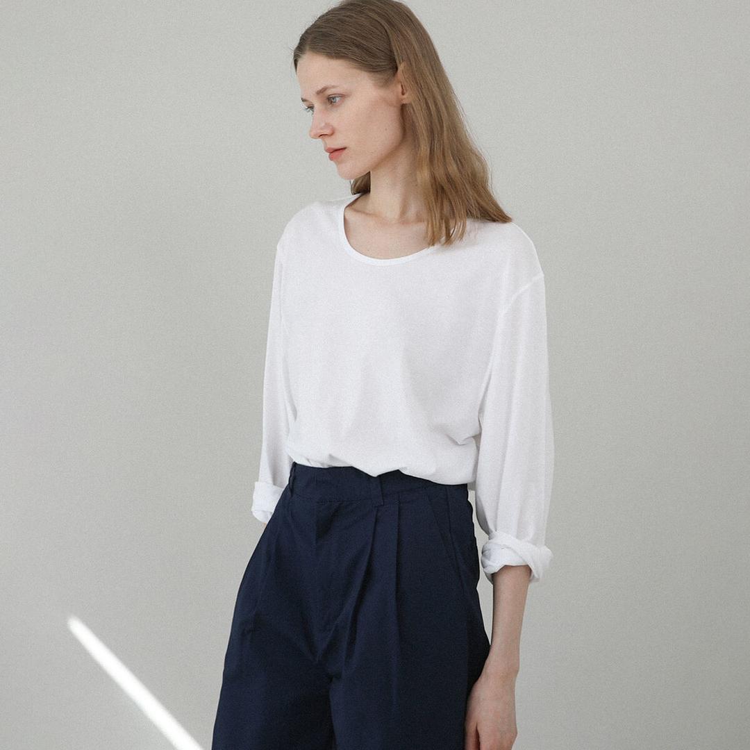 [8th] Peter cotton tee_ivory