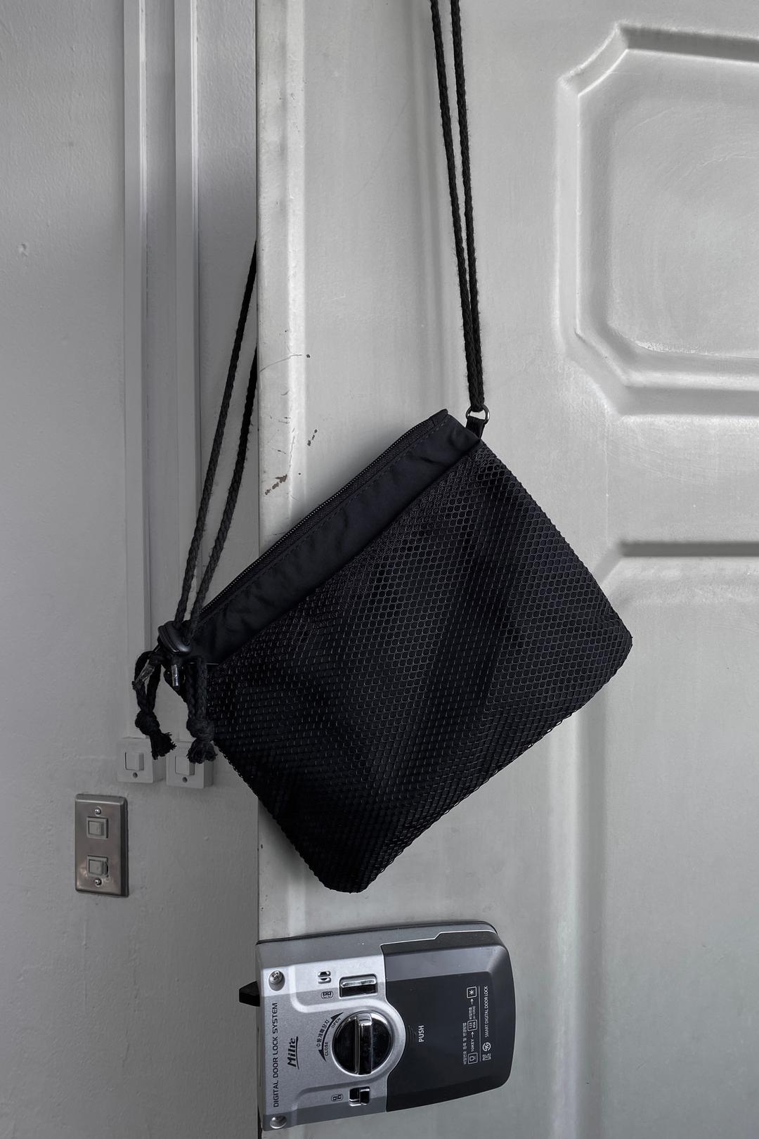 Mesh pocket mini bag