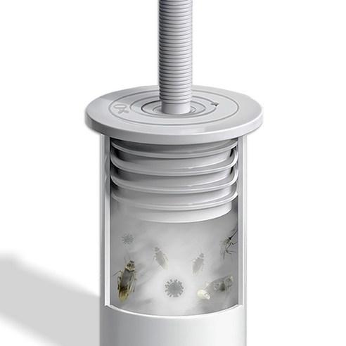 역류 악취 차단 실리콘 배수구 트랩, 35~40mm, 1개