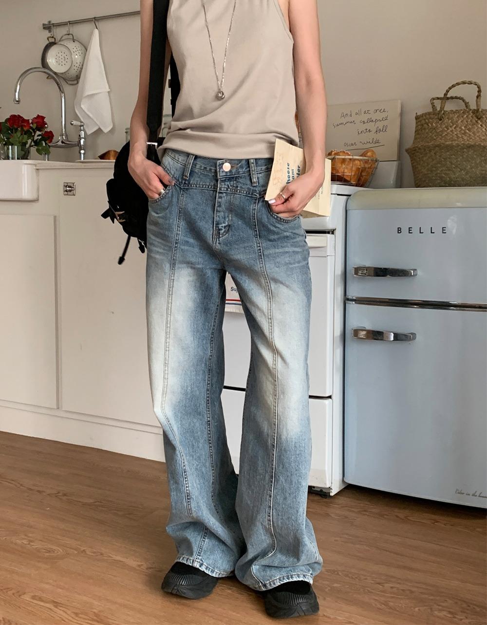 오브나인 플랜 절개 denim