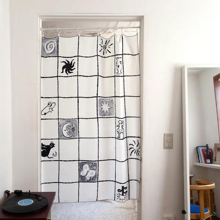 취향의 조각 패브릭 White Universe