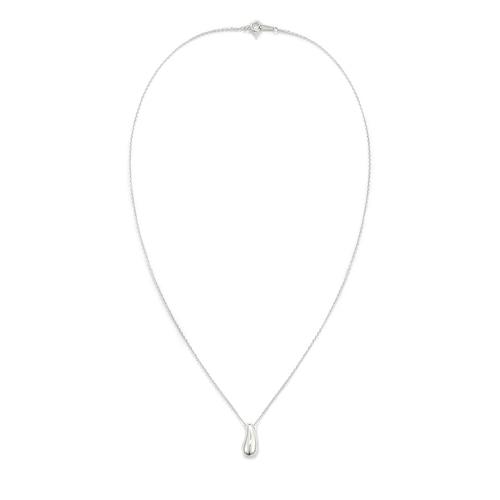 ELEGANT DEW SILVER NECKLACE