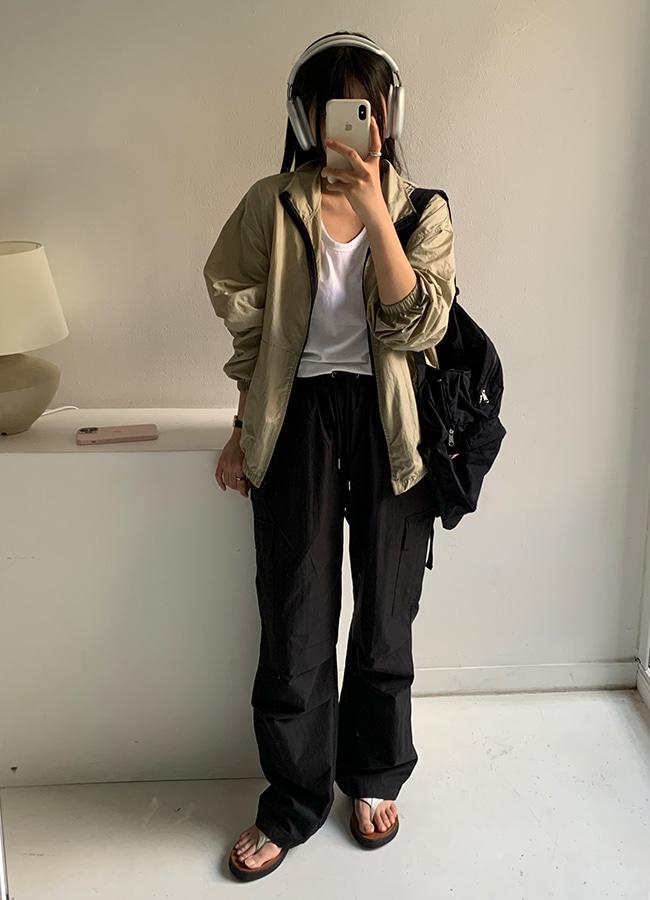 Cargo parachute pants (5color)
