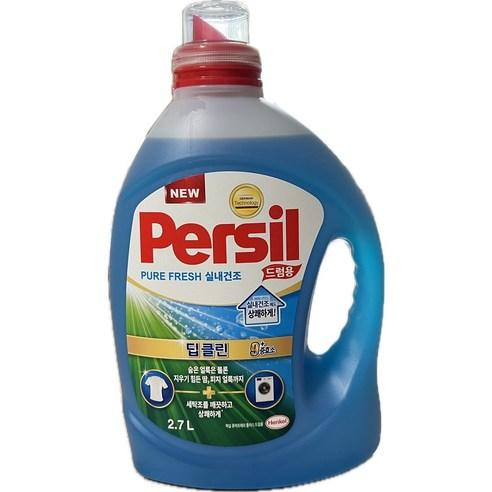 퍼실 딥클린 드럼용 실내건조 액상세제 본품, 2.7L, 1개 - 액체세제 | 쿠팡