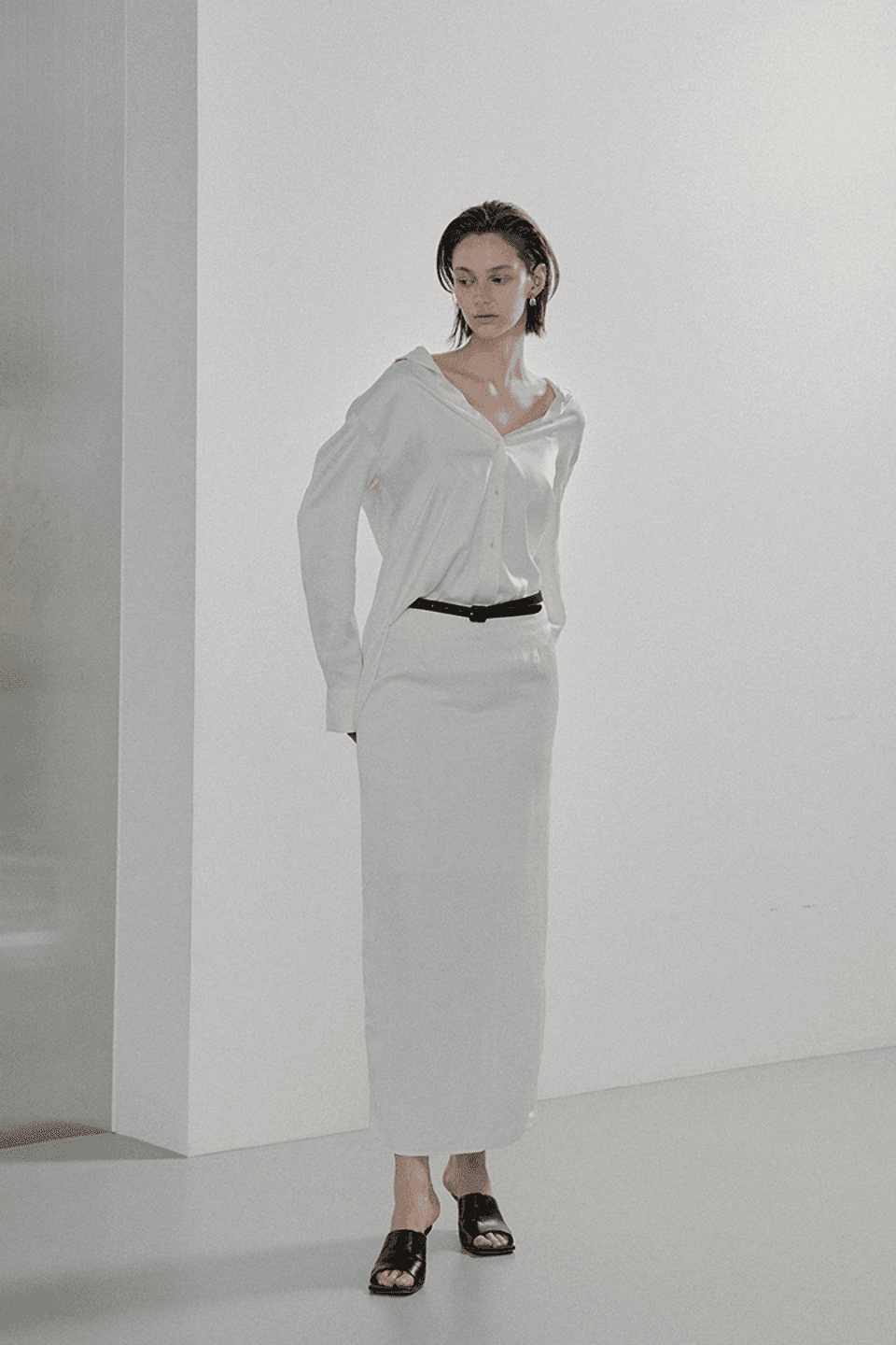 #0328 Skirt, Ivory
