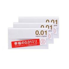 사가미오리지널 콘돔 0.01mm