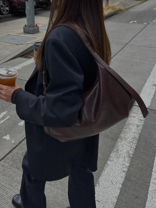 2차 리오더_Ballard Hobo Bag 발라드 호보백 (Chocolate)