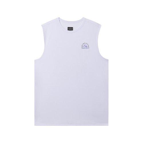 오리지널 배럴 머슬 민소매 래쉬가드 WHT