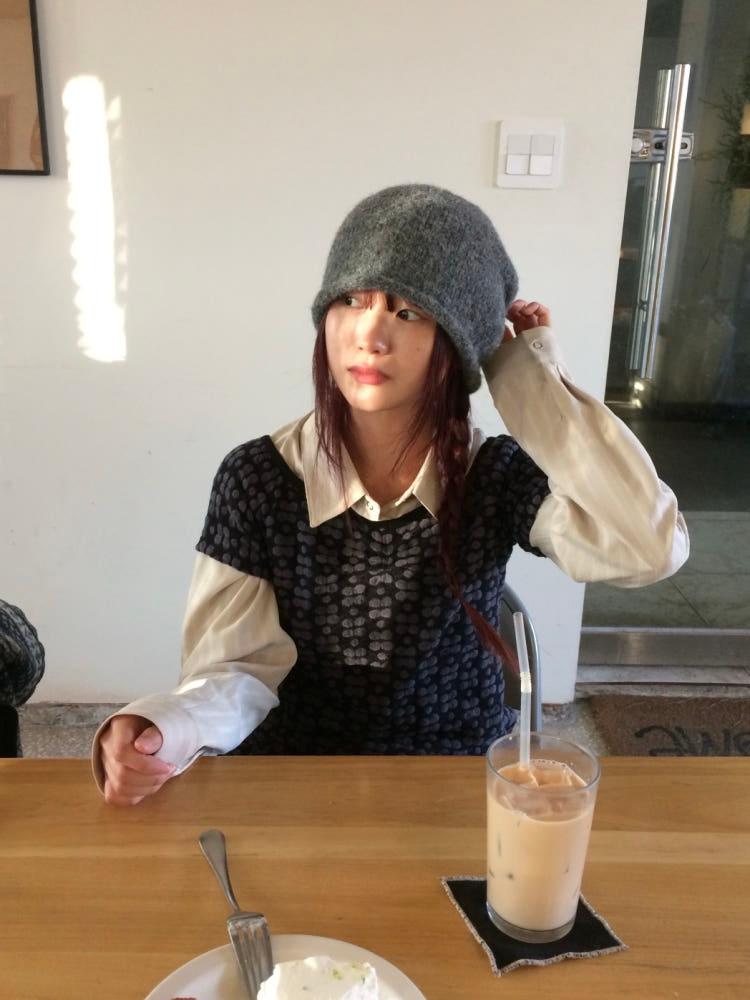 빈티지 세로줄 스트라이프 라인 스냅 버튼 셔츠 (2 color)