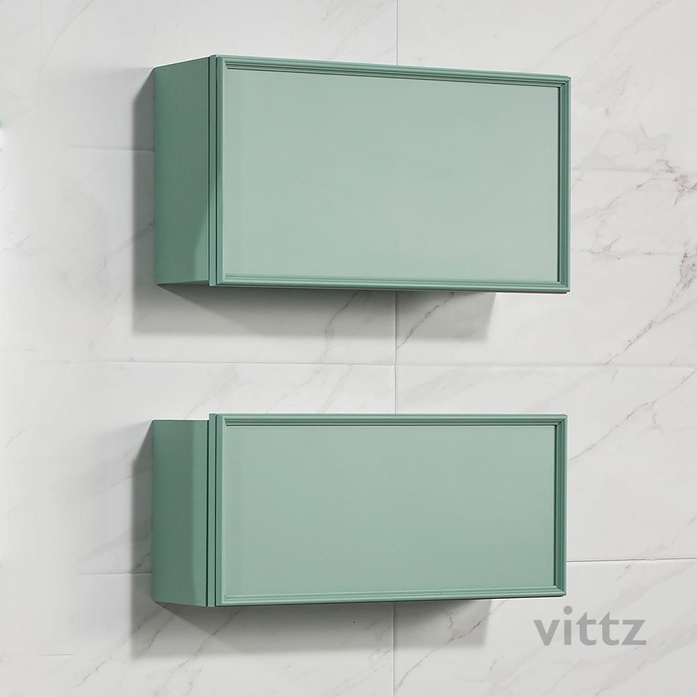 누오보 큐브 욕실장 상하단장(민트) [ 개별구매가능 ]