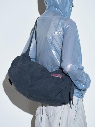 Vintage Canvas Duffel Bag Black