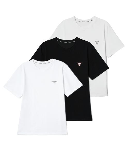 에센셜 베이직 이너티셔츠 3팩 (WH2/BK)