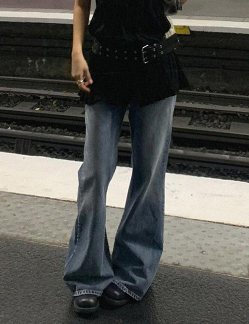 올슨 contour bootcut denim