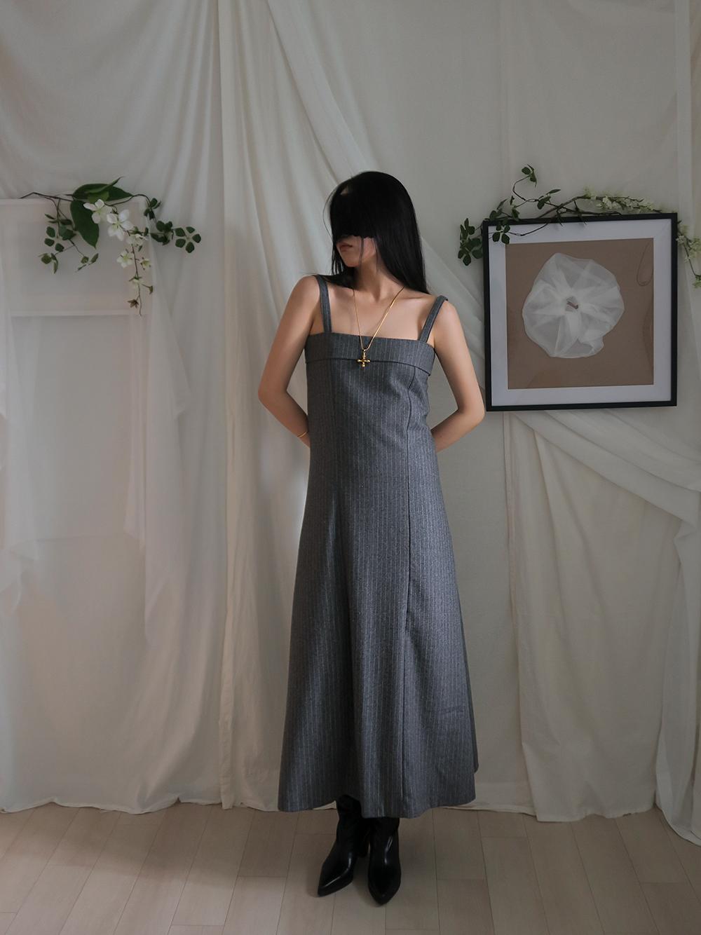 Venif wool stripe dress
